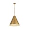 Z-Lite Eaton 1 Light Pendant, Rubbed Brass & Rubbed Brass 6011P24-RB - alternate 4